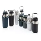 1L Vakuum StainlessSteel Flasche mit Dual-Deckel-Funktion
