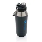 Botella al vacío 1L acero inoxidable con tapa doble función