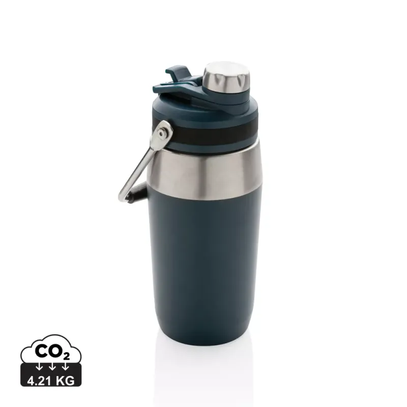 Vacuum stainless steel dual function lid bottle 500ml