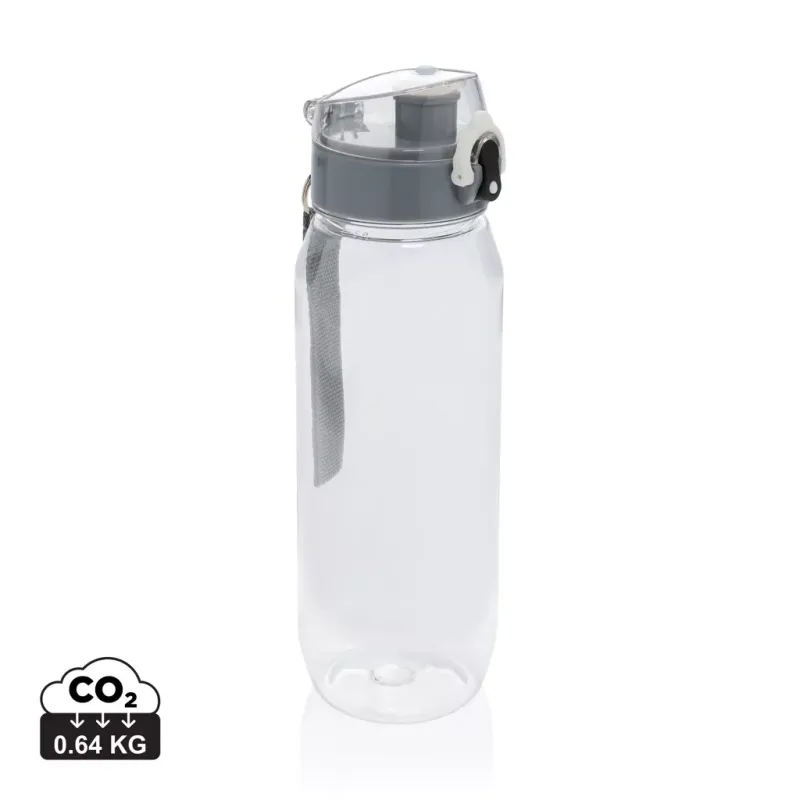 Yide verschließbare Wasserflasche aus RCS rec. PET, 800ml