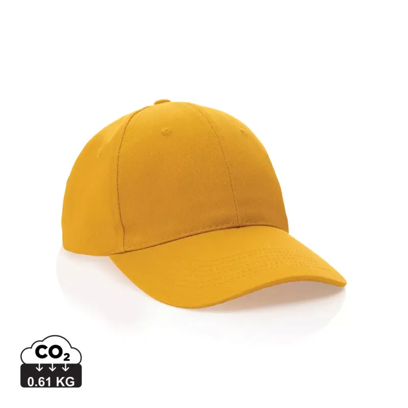 Impact 6 panel 280gr Recycled cotton cap with AWARE™ tracer