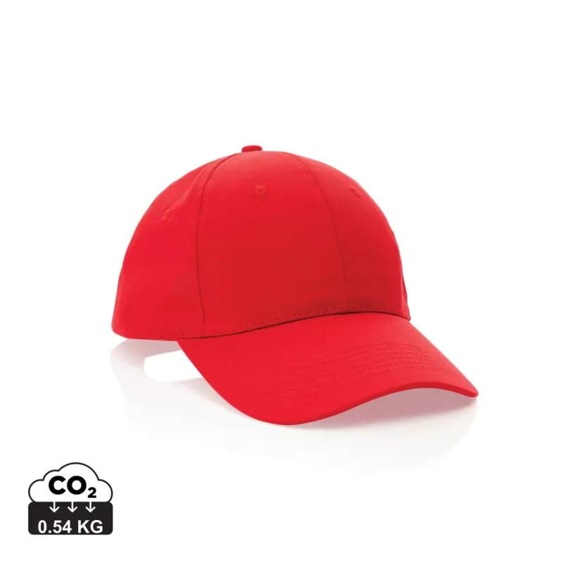 Impact 6 panel 190gr Recycled cotton cap with AWARE™ tracer