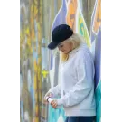 Impact AWARE™ Brushed rcotton 6 panel contrast cap 280gr