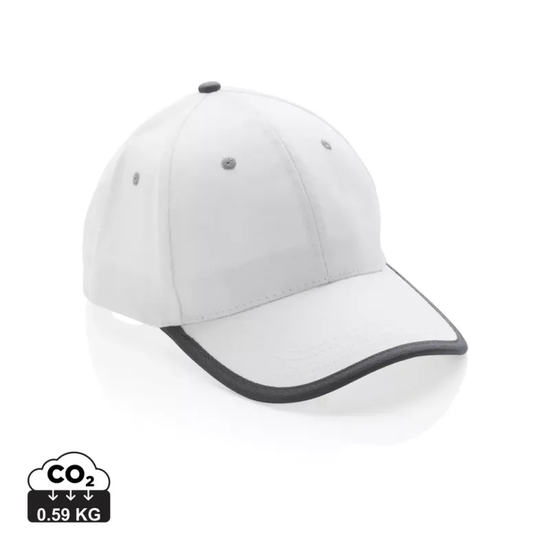 Gorra de 6 paneles de algodón cepillado 280gr Impact AWARE ™