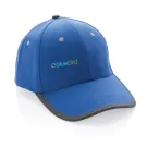 Gorra de 6 paneles de algodón cepillado 280gr Impact AWARE ™