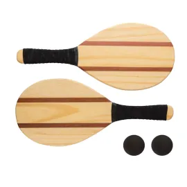 Set tennis frescobol in legno
