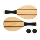 Set tenis madera