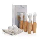 Juego de bolos de madera
