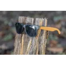 Gafas de sol de plástico PC reciclado GRS con corcho