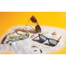 Gafas de sol de paja y bambú de trigo