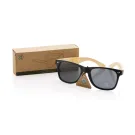 Gafas de sol de plástico reciclado bambú y RCS