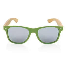 Bamboo and RCS recycled plastic sunglasses