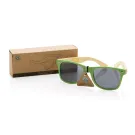 Gafas de sol de plástico reciclado bambú y RCS