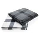 Soft plaid fleece blanket