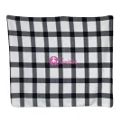 Soft plaid fleece blanket