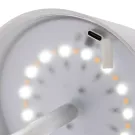Lampada Pure Glow ricaricabile in plastica certificata RCS