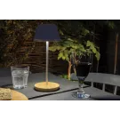 Pure Glow USB-Tischleuchte aus RCS recyceltem Kunststoff