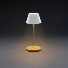 Lampada Pure Glow ricaricabile in plastica certificata RCS