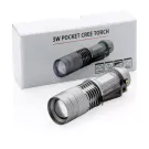 Kompakte 3W Cree Taschenlampe