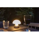 Luming wiederaufladbare USB-Tischlampe aus RCS Kunststoff