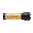 Torcia 3W Lucid plastica riciclata certificata RCS e bambù