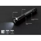 Torcia ricaricabile USB Gear X in r-alluminio RCS