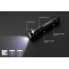 Torcia grande ricaricabile USB Gear X in r-alluminio RCS