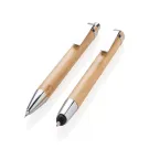 Set stylos en bambou