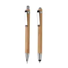 Set stylos en bambou