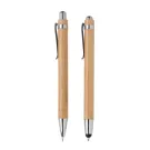 Set stylos en bambou