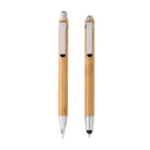 Set stylos en bambou