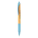 Stylo en bambou et fibre de paille