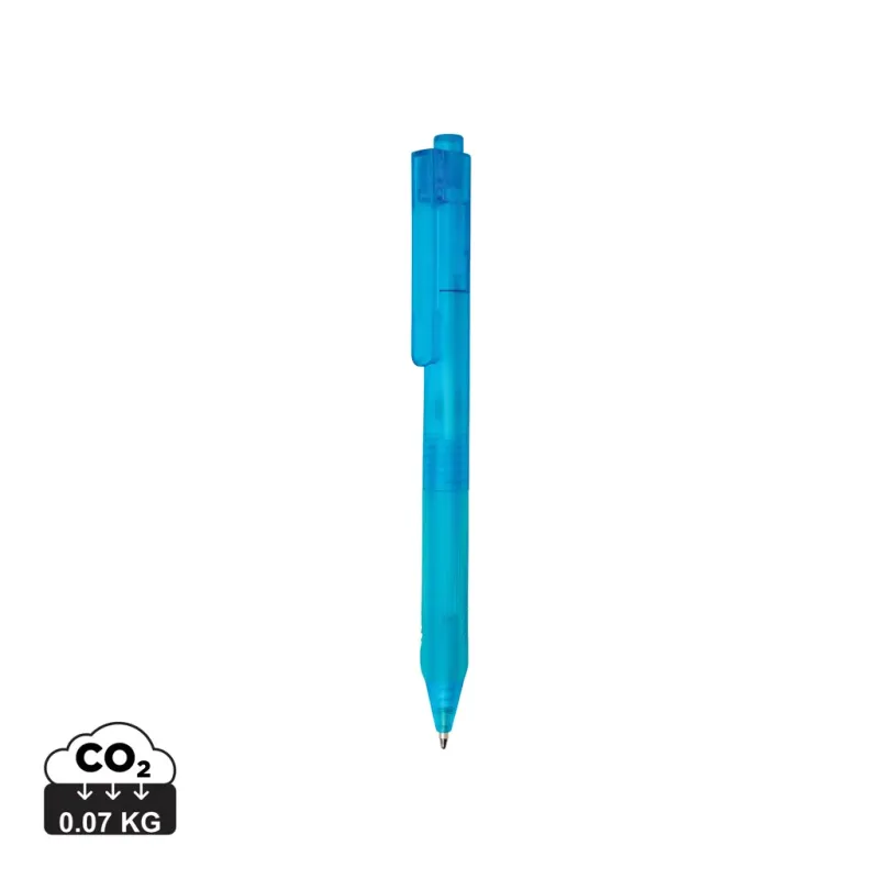 Penna X9 satinata con impugnatura in silicone