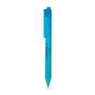 Bolígrafo mate X9 con empuñadura de silicona