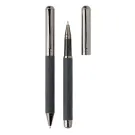 Set di penne in pelle riciclata