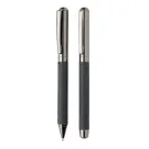 Set di penne in pelle riciclata