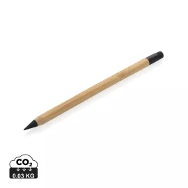 Bambus Infinity-Stift mit Radiergummi