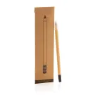 Penna infinity in bambù con gomma