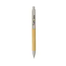 Write responsible recycled paper barrel pen