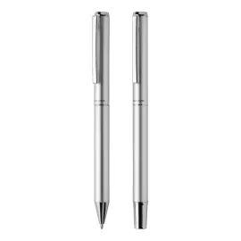 Swiss Peak Cedar RCS certified recycled aluminum pen set