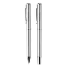 Set bolígrafos Cedar aluminio reciclado RCS Swiss Peak