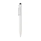 Stylo en aluminium recyclé certifié RCS avec stylet Kymi
