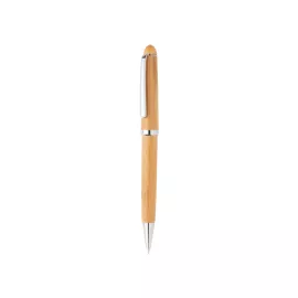 Bolígrafo de bambú en caja