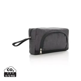 Classic two tone toiletry bag