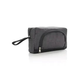 Classic two tone toiletry bag