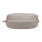 Canvas toiletry bag PVC free