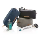 Canvas toiletry bag PVC free