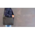 Fashion schwarze 15,6" Laptoptasche, PVC-frei