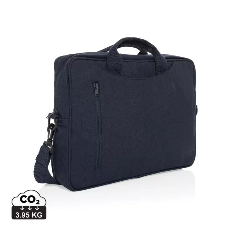 Maletín ordenador 15,4" de algodón reciclado Laluka AWARE™