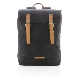 Mochila para portátil de lona sin PVC